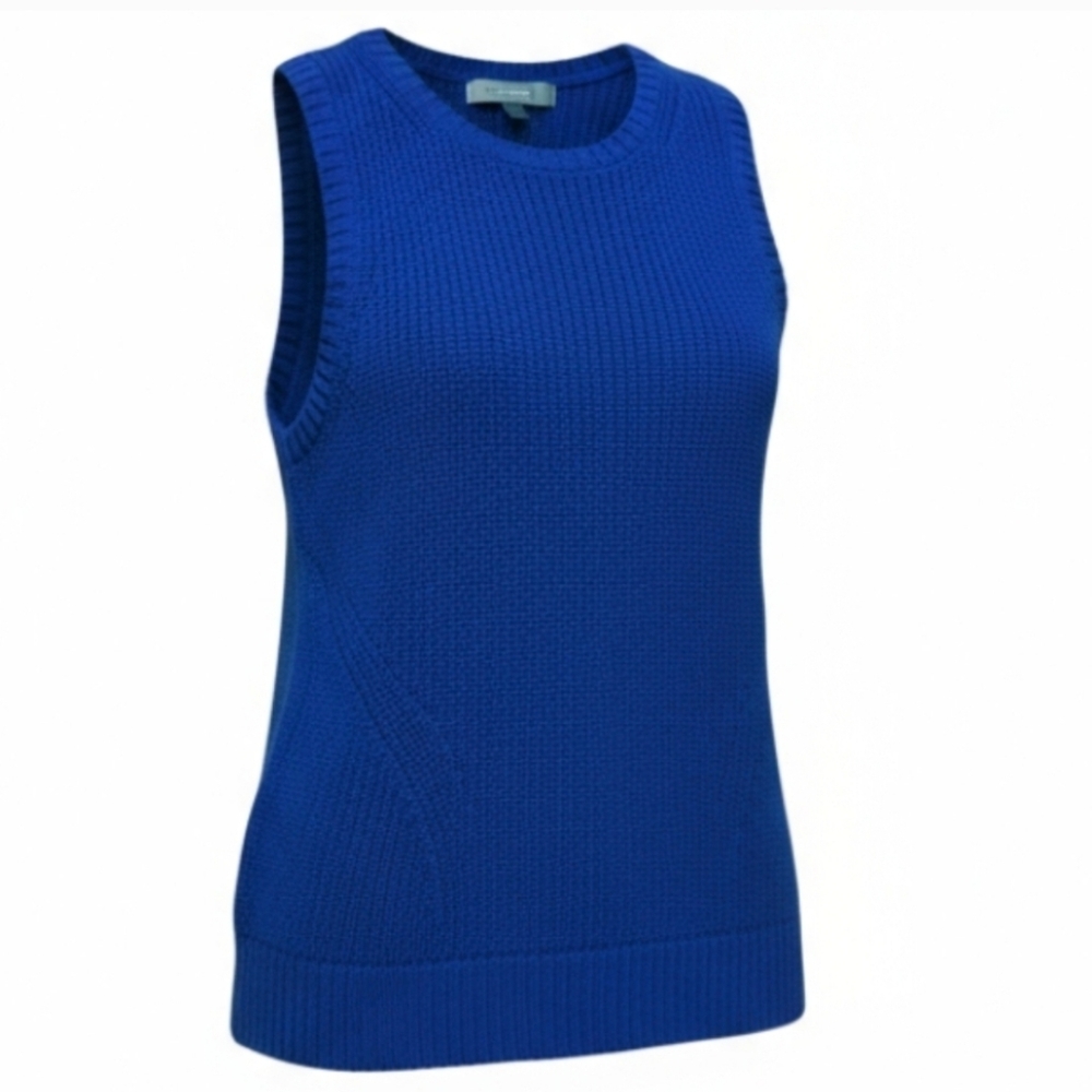 Banana Republic Knit Sweater Vest Size Large 100% Organic Cotton